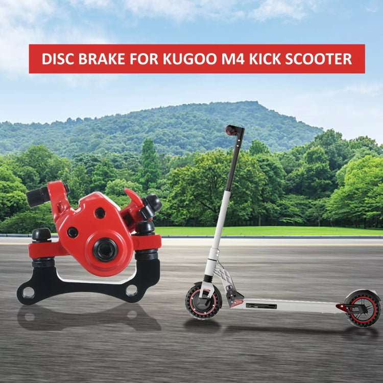 Para KUGOO M4 Travão de Disco para Trotinete Elétrico de 10 polegadas