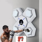 Bluetooth Music Boxing Machine Countable Rechargeable Fitness Equipment, Without Gloves Pink Blue, With Adult Gloves Pink Blue, With Child Golves Pink Blue, With Adult & Child Gloves Pink Blue, Without Gloves Blue, With Adult Gloves Blue               ...