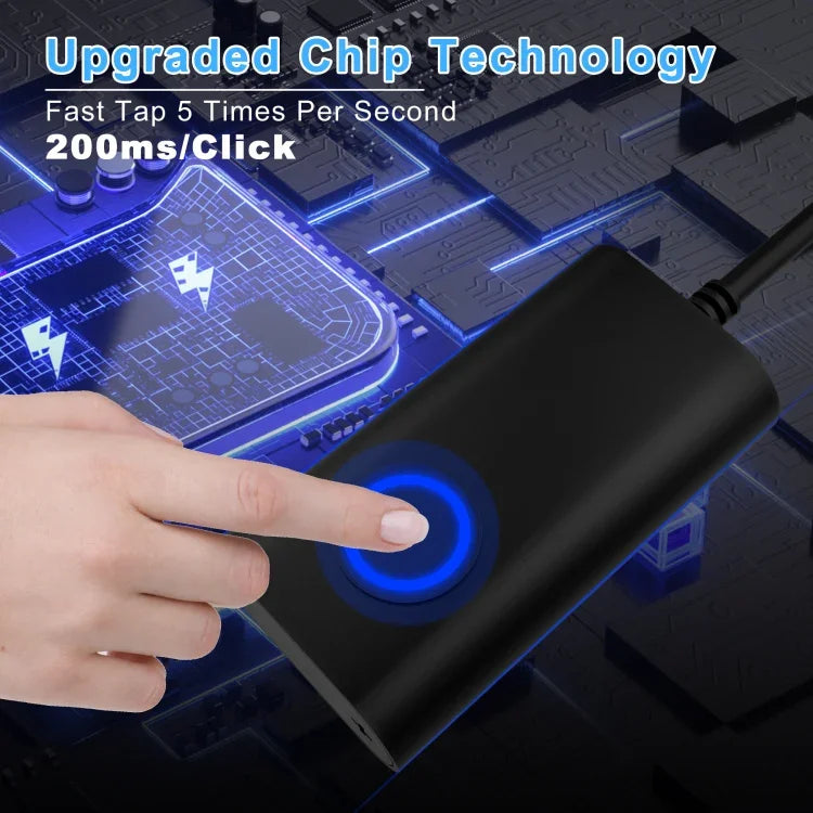 Rato Virtual que Impede a Hibernação do Computador com Movimentos Automáticos Completos, F-1