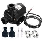 Bomba potenciadora com motor brushless de eixo cerâmico, elevação de 5m, DC12V, DC24V
