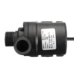 Bomba potenciadora com motor brushless de eixo cerâmico, elevação de 5m, DC12V, DC24V