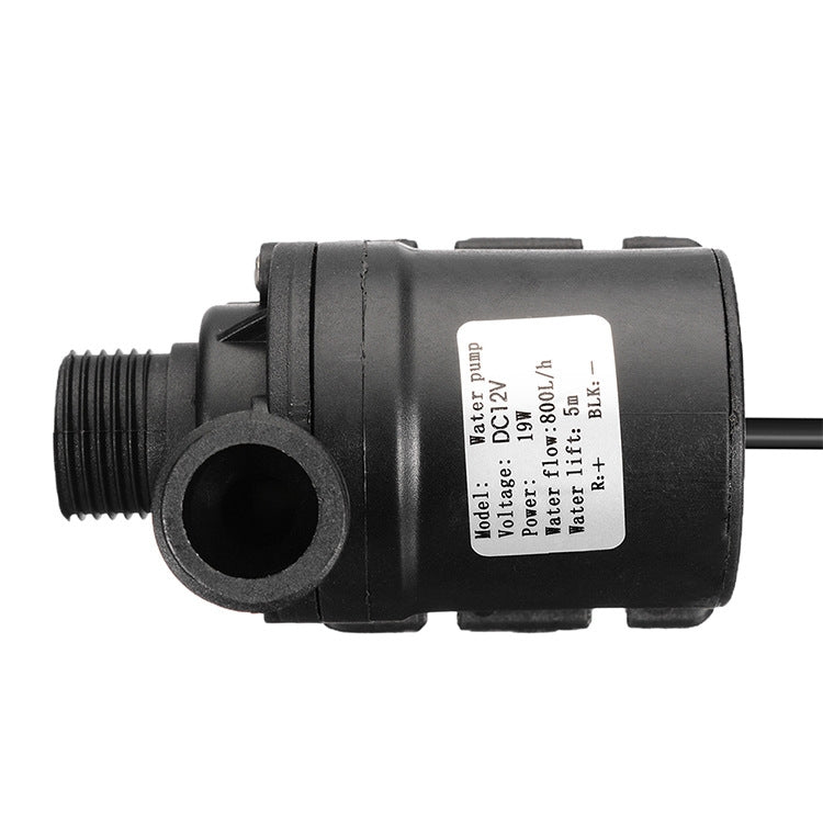 Bomba potenciadora com motor brushless de eixo cerâmico, elevação de 5m, DC12V, DC24V