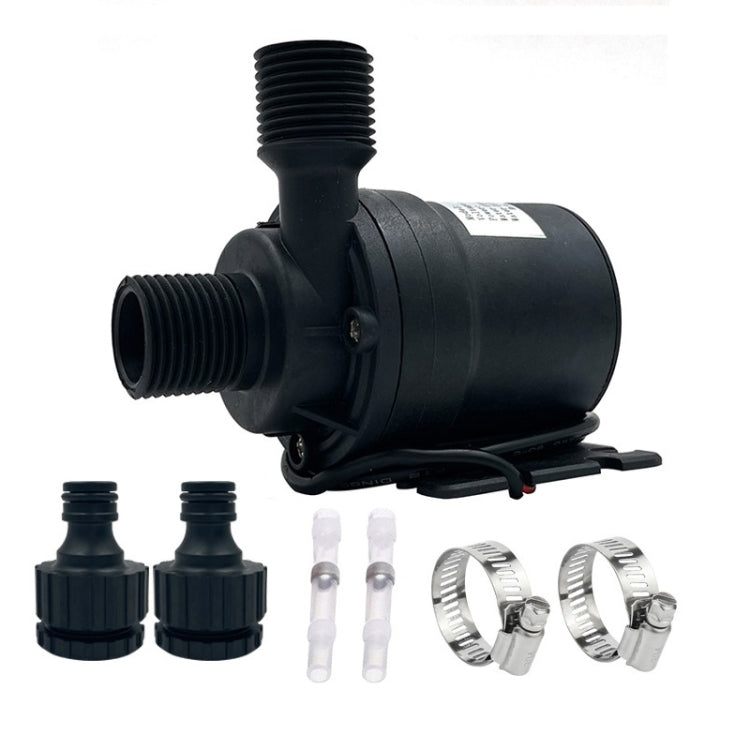 Bomba potenciadora com motor brushless de eixo em aço inoxidável, elevação de 8m, DC12V, DC24V