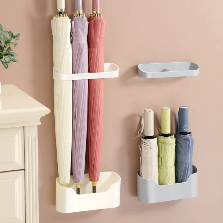 Suporte para Guarda-chuvas para Casa, Porta de Entrada, Suporte de Drenagem Montado na Parede