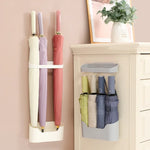 Suporte para Guarda-chuvas para Casa, Porta de Entrada, Suporte de Drenagem Montado na Parede