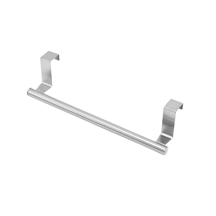 Suporte para Toalhas em Aço Inoxidável Sem Perfuração para Porta, Suporte para Pano de Armário, 23,5cm Prateado, 23,5cm Preto, 36,5cm Prateado, 36,5cm Preto, 36,5cm Branco