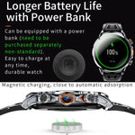 H18 Ecrã Redondo Ultra-Fino Bola 1,95 Polegadas Smartwatch Plug-In, 32G