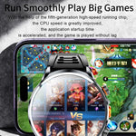 H18 Ecrã Redondo Ultra-Fino Bola 1,95 Polegadas Smartwatch Plug-In, 32G