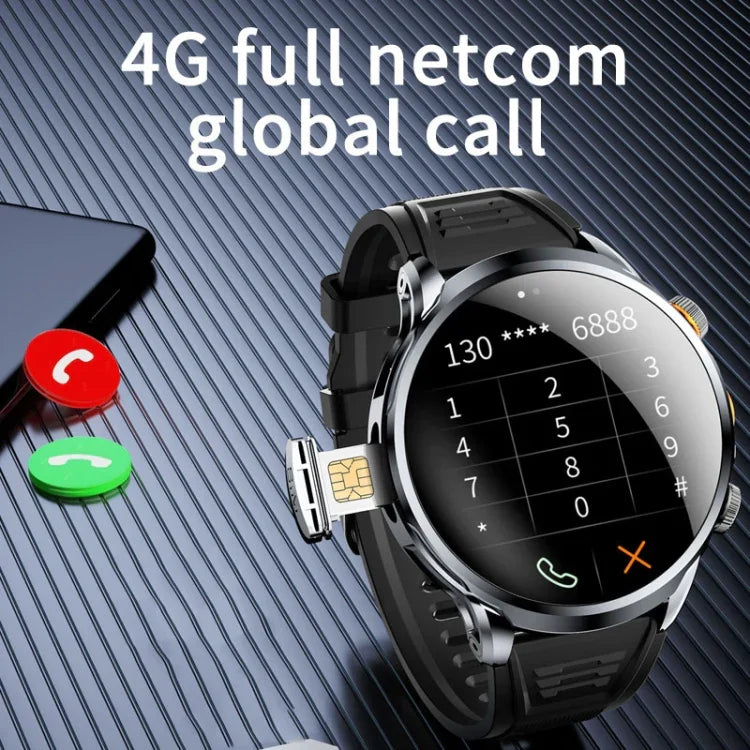 H18 Ecrã Redondo Ultra-Fino Bola 1,95 Polegadas Smartwatch Plug-In, 32G