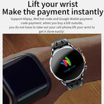 H18 Ecrã Redondo Ultra-Fino Bola 1,95 Polegadas Smartwatch Plug-In, 32G