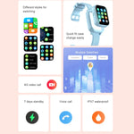 K26H Relógio Telefone Infantil 4G com Ecrã Tátil de 1,83 polegadas, Câmara Frontal, SOS, Localização GPS