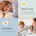 K26H Relógio Telefone Infantil 4G com Ecrã Tátil de 1,83 polegadas, Câmara Frontal, SOS, Localização GPS