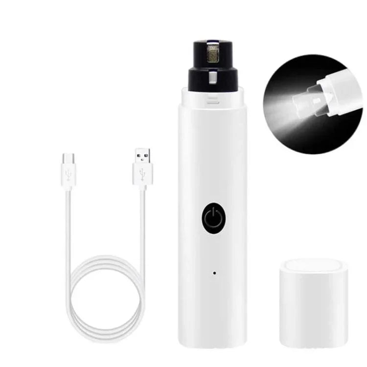 Triturador de Unhas Totalmente Automático para Animais com Luz LED