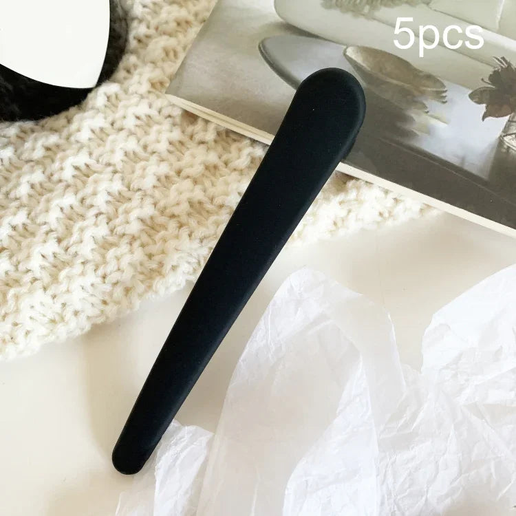 5pcs 7,8cm Presilha Bico de Pato para Franja Reta Presilha Lateral Simples Personalizada