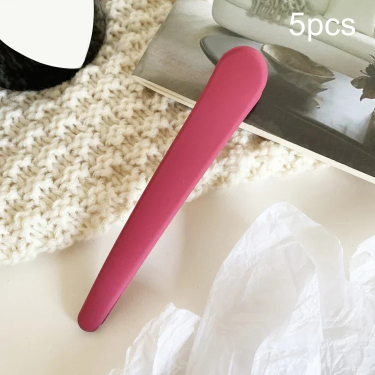 5pcs 7,8cm Presilha Bico de Pato para Franja Reta Presilha Lateral Simples Personalizada