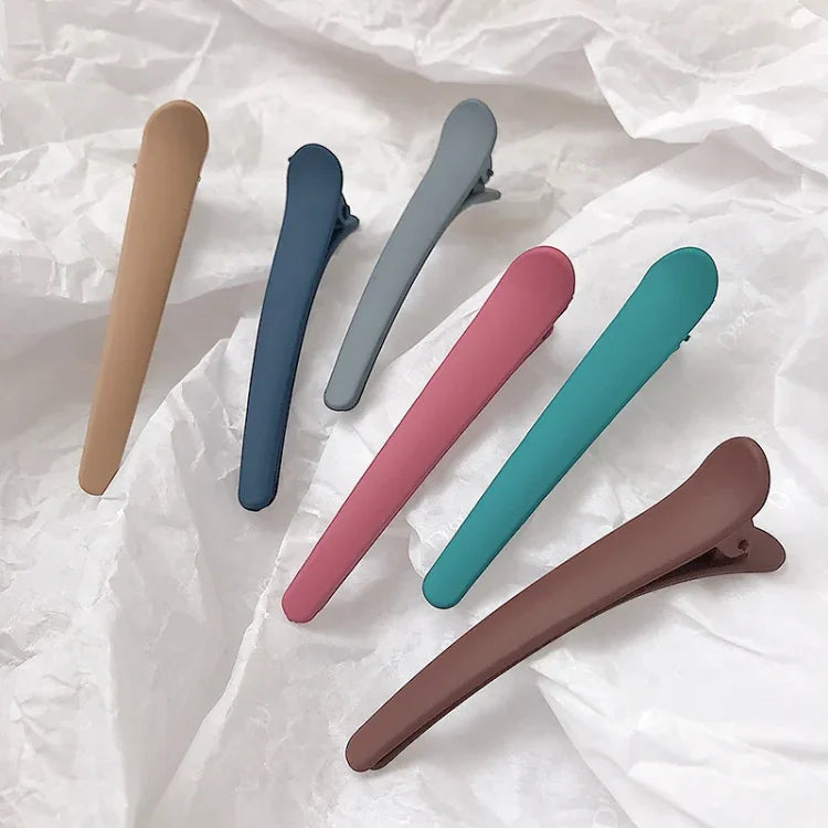 5pcs 7,8cm Presilha Bico de Pato para Franja Reta Presilha Lateral Simples Personalizada