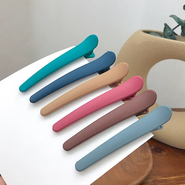 5pcs 7,8cm Presilha Bico de Pato para Franja Reta Presilha Lateral Simples Personalizada