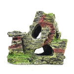 Acessórios para aquascape de aquário, decoração de paisagem de wigwam em resina, Modelo A, Modelo B, Modelo C, Modelo D
