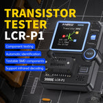 Testador de Transístores FNIRSI LCR-P1 Ferramenta Multifuncional de Inspeção de Componentes Eletrónicos, LCR-P1