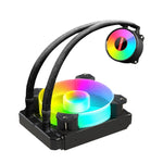 Cooler de CPU Integrado COOLMOON RGB120 5V ARGB de Linha Única Multi-Plataforma, RGB120