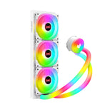 Cooler para Computador COOLMOON AS360 Magic Diamond Edition ARGB Refrigeração Líquida com Luz Integrada Radiador CPU, AS360