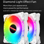 Cooler para Computador COOLMOON AS360 Magic Diamond Edition ARGB Refrigeração Líquida com Luz Integrada Radiador CPU, AS360
