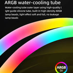 Cooler para Computador COOLMOON AS360 Magic Diamond Edition ARGB Refrigeração Líquida com Luz Integrada Radiador CPU, AS360