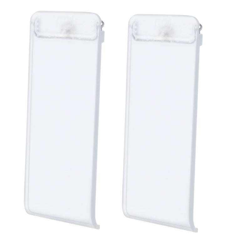 Para Nintendo Switch Consola 2 Peças Suporte de Substituição para a Parte Traseira, Preto, Branco Transparente, Branco, Vermelho, Azul