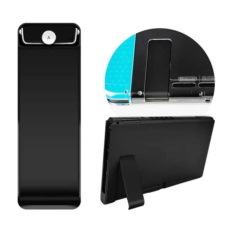 Para Nintendo Switch Consola 2 Peças Suporte de Substituição para a Parte Traseira, Preto, Branco Transparente, Branco, Vermelho, Azul