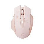 Rato de Jogos Sem Fios Silencioso com Carregamento Inphic F8 2.4G, F8