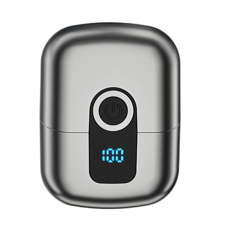 Aparelho de Barbear Elétrico Magnético de Anel Duplo, Portátil, Recarregável, Lavável para Corpo Inteiro, Barbeador Masculino