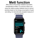 Anel Smartwatch ECG Temperatura Frequência Cardíaca Pressão Arterial Saúde Bluetooth Relógio Falante, Silicone Preto, Silicone Vermelho, Silicone Azul, Couro Preto, Couro Castanho