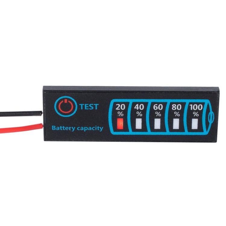 Placa Universal LED para Exibição de Tensão e Corrente de Bateria de Chumbo-Ácido e Lítio, LED Universal