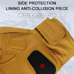 GHOST RACING Luvas de condução para motocicleta, antiderrapantes, quentes, respiráveis, dedo completo, M, L, XL, XXL