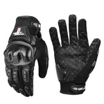 Luvas de Motociclismo GHOST RACING Respiráveis Anti-queda com Casca de Borracha e Ecrã Tátil, M, L, XL, XXL