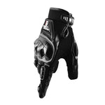 Luvas de Motociclismo GHOST RACING Respiráveis Anti-queda com Casca de Borracha e Ecrã Tátil, M, L, XL, XXL