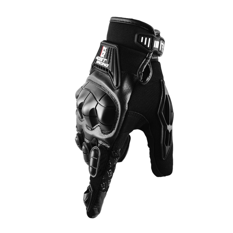 Luvas de Motociclismo GHOST RACING Respiráveis Anti-queda com Casca de Borracha e Ecrã Tátil, M, L, XL, XXL