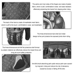 Luvas de Motociclismo GHOST RACING Respiráveis Anti-queda com Casca de Borracha e Ecrã Tátil, M, L, XL, XXL