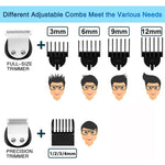 Kit de Aparador de Cabelo Elétrico Masculino 6 em 1 à Prova de Água, Aparador de Nariz, Aparador de Bigode, Barbeador Corporal, Modelos 8688, 8788, 8988