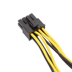 Cabo de Alimentação IDE Duplo Grande 4 Pinos para EPS 8 Pinos CPU, 15cm, 20cm