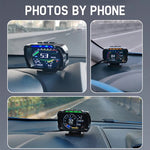 HUD Head-up Display OBD LCD Mileage Speedometer