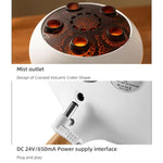 Difusor de Aromaterapia Multi-Borrifador Dinâmico com Luzes Coloridas, Humidificador com Comando à Distância, Ficha EU, Ficha US, Ficha UK