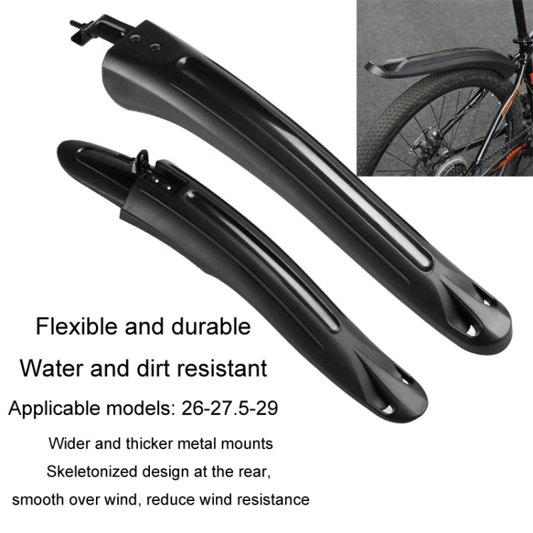 Conjunto de Guarda-lamas para Bicicleta Alargados e Alongados para MTB Frente e Trás com Libertação Rápida, 08CY0006, 08CY0007, 08CY0008