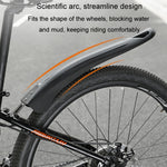 Conjunto de Guarda-lamas para Bicicleta Alargados e Alongados para MTB Frente e Trás com Libertação Rápida, 08CY0006, 08CY0007, 08CY0008