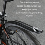 Conjunto de Guarda-lamas para Bicicleta Alargados e Alongados para MTB Frente e Trás com Libertação Rápida, 08CY0006, 08CY0007, 08CY0008