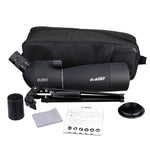 SVBONY SV28 25-75x70 Telescópio para Observação de Aves IP65 à Prova de Água, Ocular de 21mm