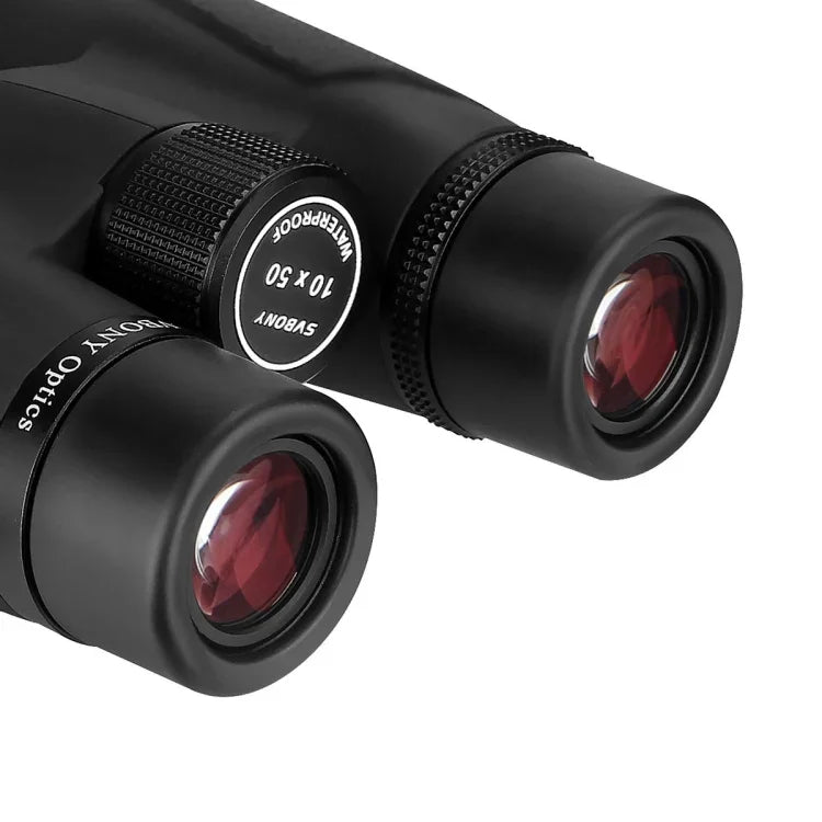 Binóculos SVBONY SV202 10x50 com Lentes ED Vidro IPX7 à Prova de Água, SV202 10x50