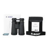 Binóculos SVBONY SV202 10x50 com Lentes ED Vidro IPX7 à Prova de Água, SV202 10x50