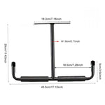 2pcs /Pack  Heavy Duty Ceiling Storage Hooks for Hanging Lumber Ladder Tool & Other Bulky Items