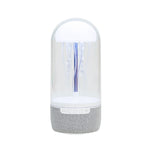 Coluna Bluetooth Portátil com Luz Atmosférica Colorida em Forma de Água-viva Rítmica, K19